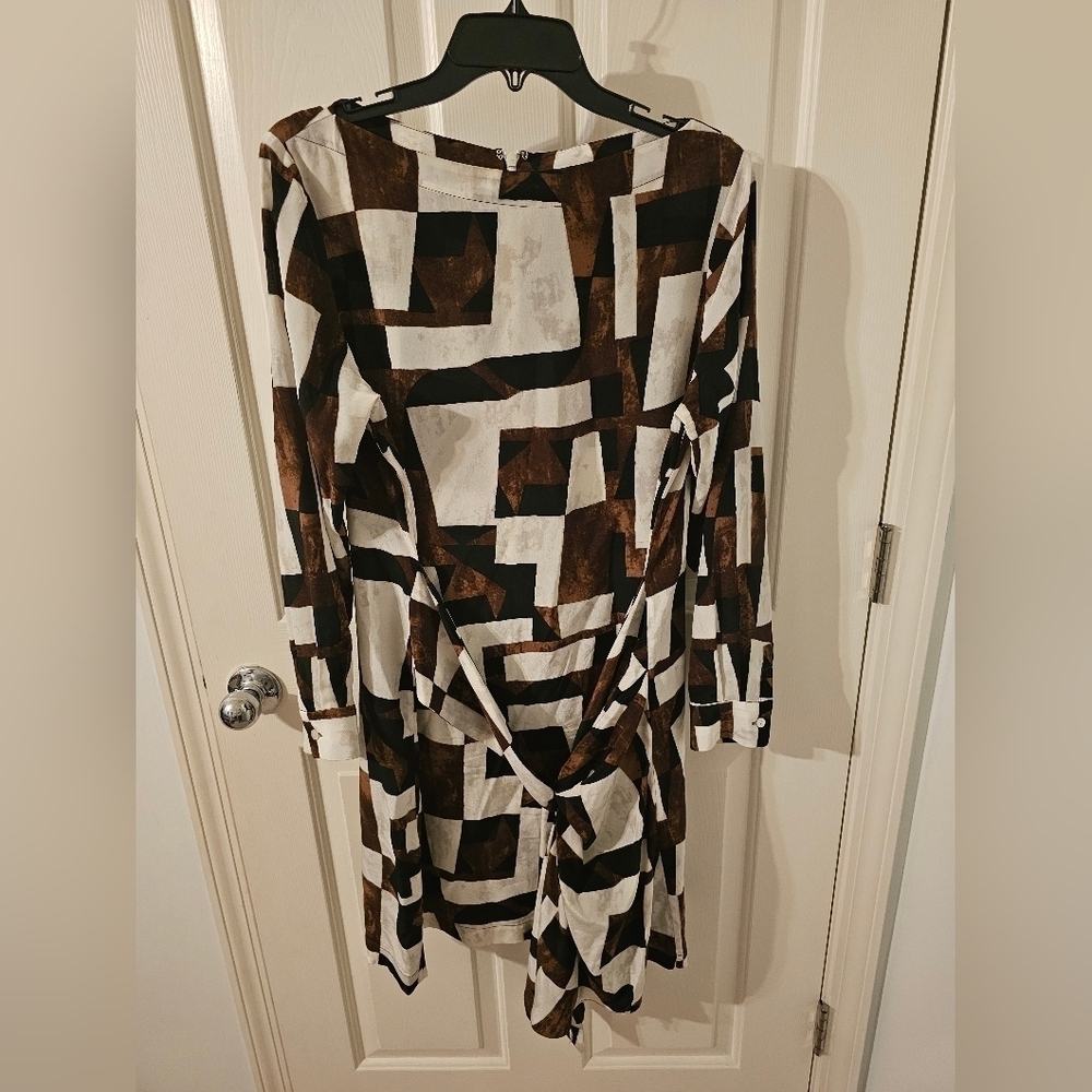 Worth New York Neutral Color Dress Size M